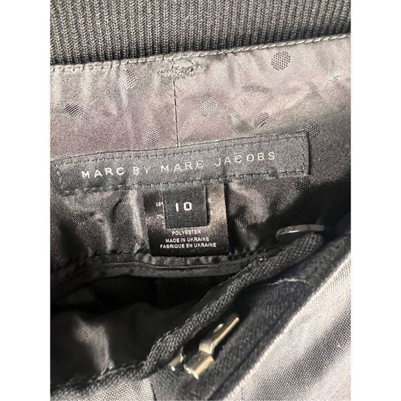 Marc jacobs wide leg black dress pants slacks size 10 wool blend New 182017 - Picture 7 of 8